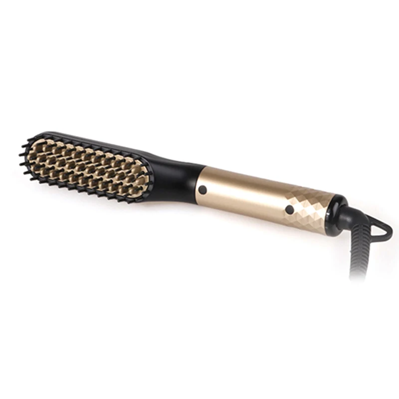 Multifunctional Quick Hair Beard Straightener Men's Hair Straightening Flat Iron Heated Hair Comb Electric Men Hair Beard Styler 3