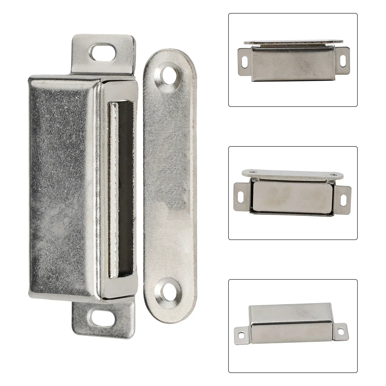 Cabinet Magnetic Door Catch Strong Heavy Duty Cupboard Magnets Kitchen Door Stainless Steel Furniture Hardware