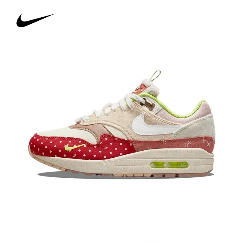 Nike Air Max 1 Prm Best Friend Scarpe Da Corsa Da Donna Indossa Gradi Bash Assorbimento Sneakers Rosse Dr2553-111