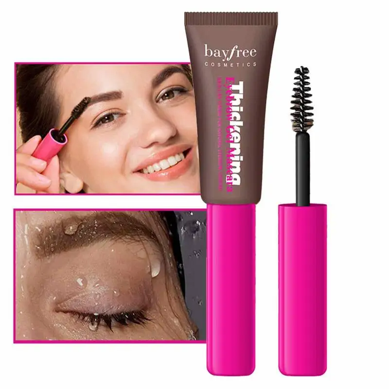 

Brow Gel Thickening Eyebrow Mascara Sweatproof Long Lasting Creates Full Voluminous-Looking Eyebrow Color Highly Tinted Brow Gel