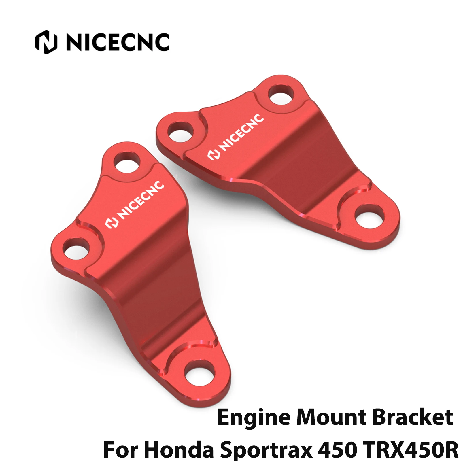 ATV For Honda Engine Mount Bracket For Honda Sportrax 450 TRX450R 2004 2005 Aluminum 50354-HP1-000 oe t2h45357 t2h41240 t2h8171 t4n3780 gx636a003bf is used in the engine mount bracket of the new xf 2016 engine