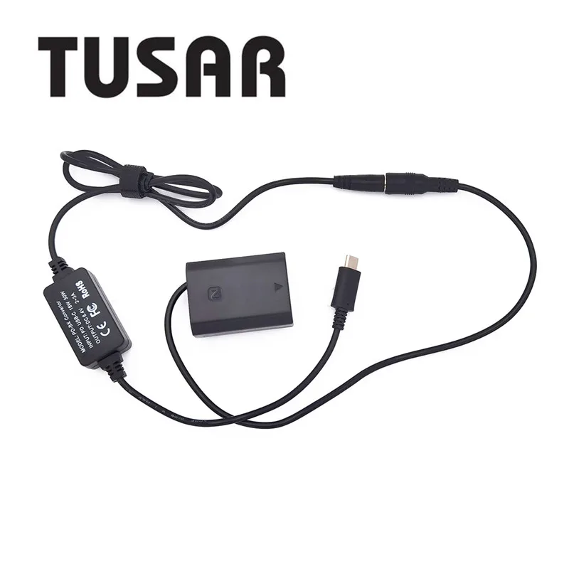 np fz100 NP-FZ100 Dummy Battery +USB Type C Power Adapter For Sony