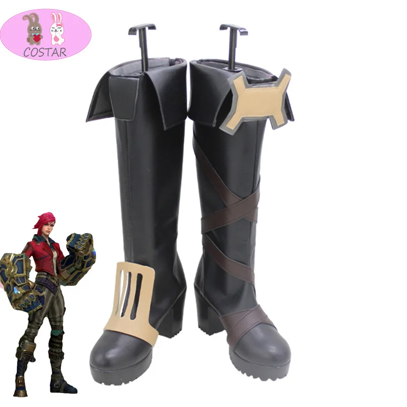 jogo-lol-vi-cosplay-sapatos-de-couro-do-plutonio-sapatos-halloween-carnaval-botas-cosplay-aderecos-feito-sob-encomenda