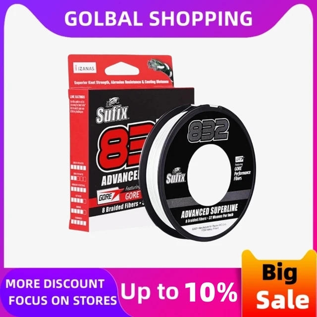 Sufix 832 Braided Fishing Line 120M/250M Super Strong