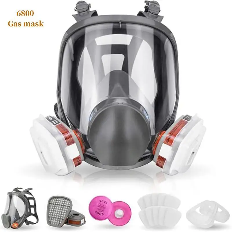 Full Face Chemical Gas Mask Respirator 6800