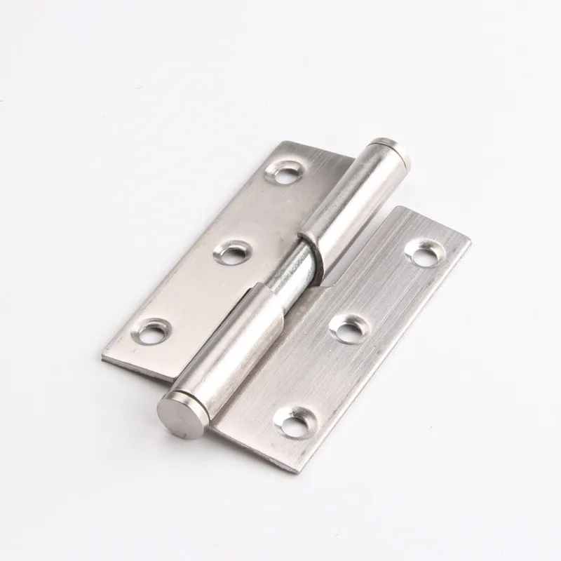 Stainless Steel Flag Shape Detachable Hinge 3 Inch Lifting Hinge Bathroom Automatically Close The Door Back Removable Hinges stainless steel hinges