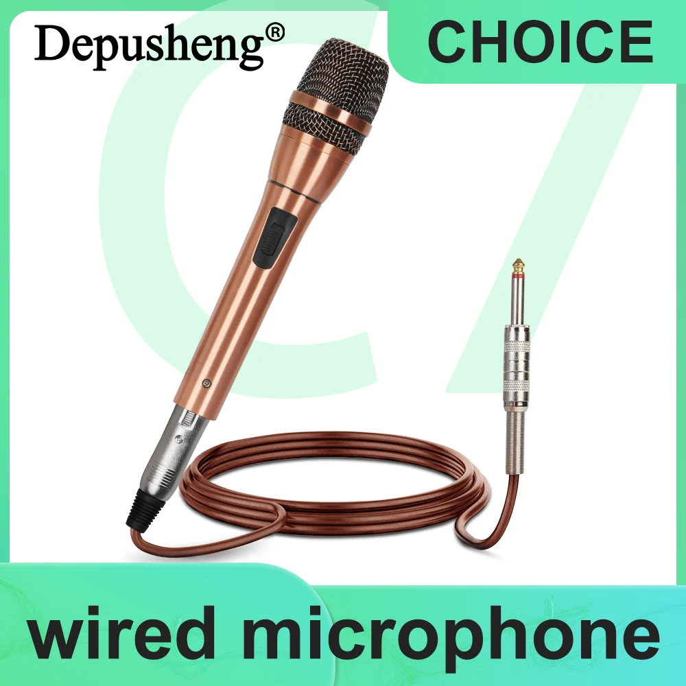 Microfono Karaoke QiCheng&LYS M-6900 - Dinamico Unidirezionale Con Cavo XLR 3,5m - Foto 5