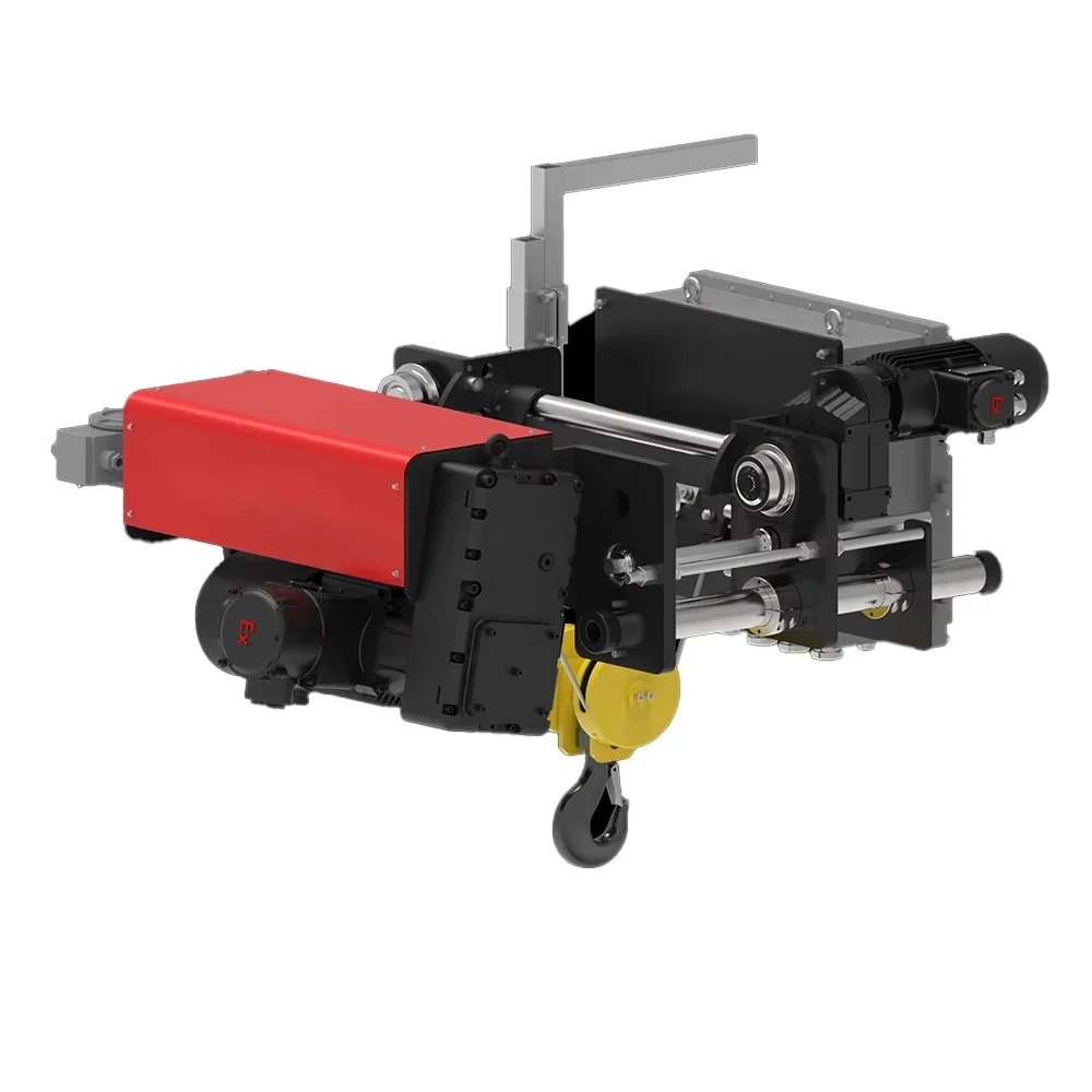 New Heavy Duty Electric Wire Rope Hoist 5 Ton Lifting Capacity 6m Lifting Height