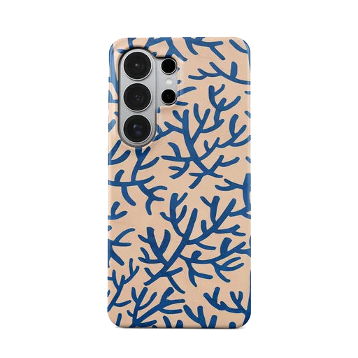 Luxury Seaside Coral Double-Layer Phone Case