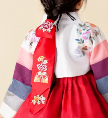 

Korean Accessories Headband Embroidered Headband Cute Childrens Hair Rope
