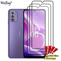 Premium Full Cover Tempered Glass Screen Protector for 4PCS Tempered Glass (For Nokia C31)