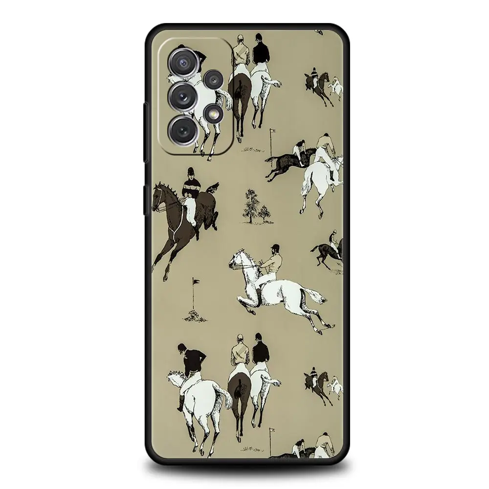 Elegant Animal Art Horse Phone Case Cover