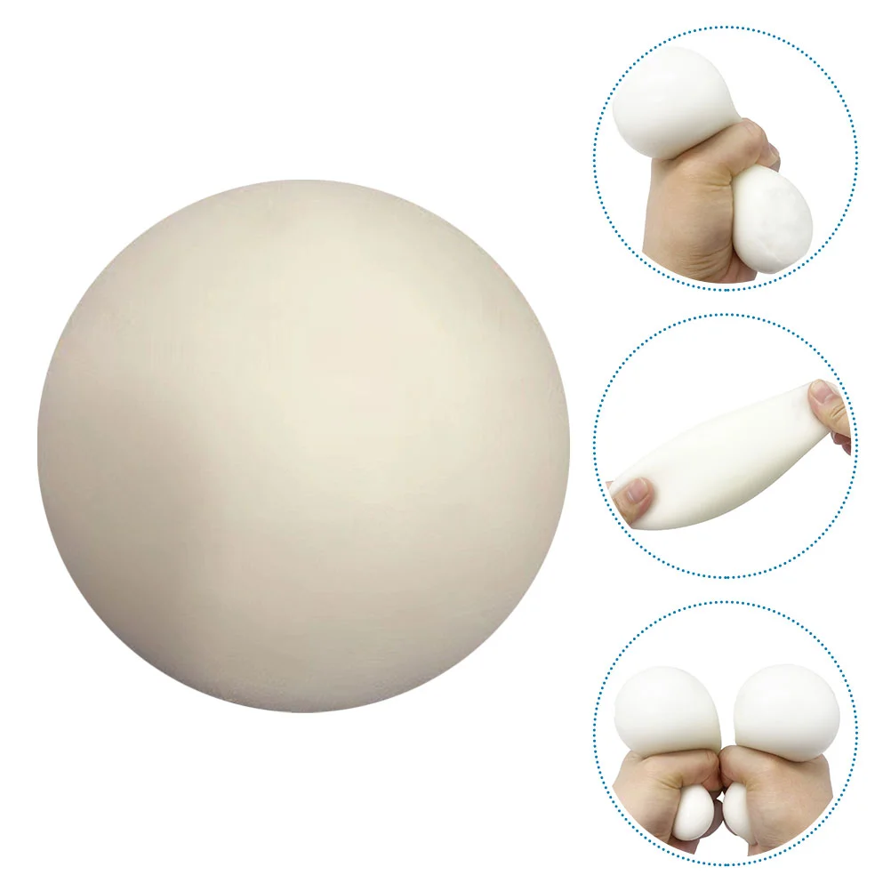 

6cm Squeeze Ball Elastic Stretchy Squishy Ball Toy Stress Relief Toys Novelty Fun Decompression Pressure Ball Toy