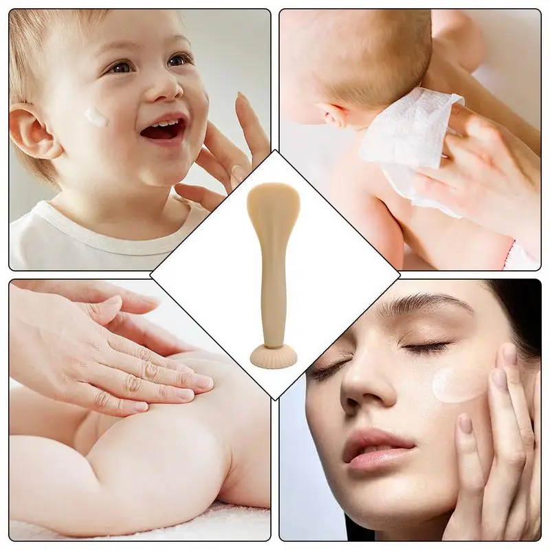 Diaper Cream Applicator Soft Diaper Cream Brush Baby Spatula For Flexible Paste Spatula Baby Bum Bab