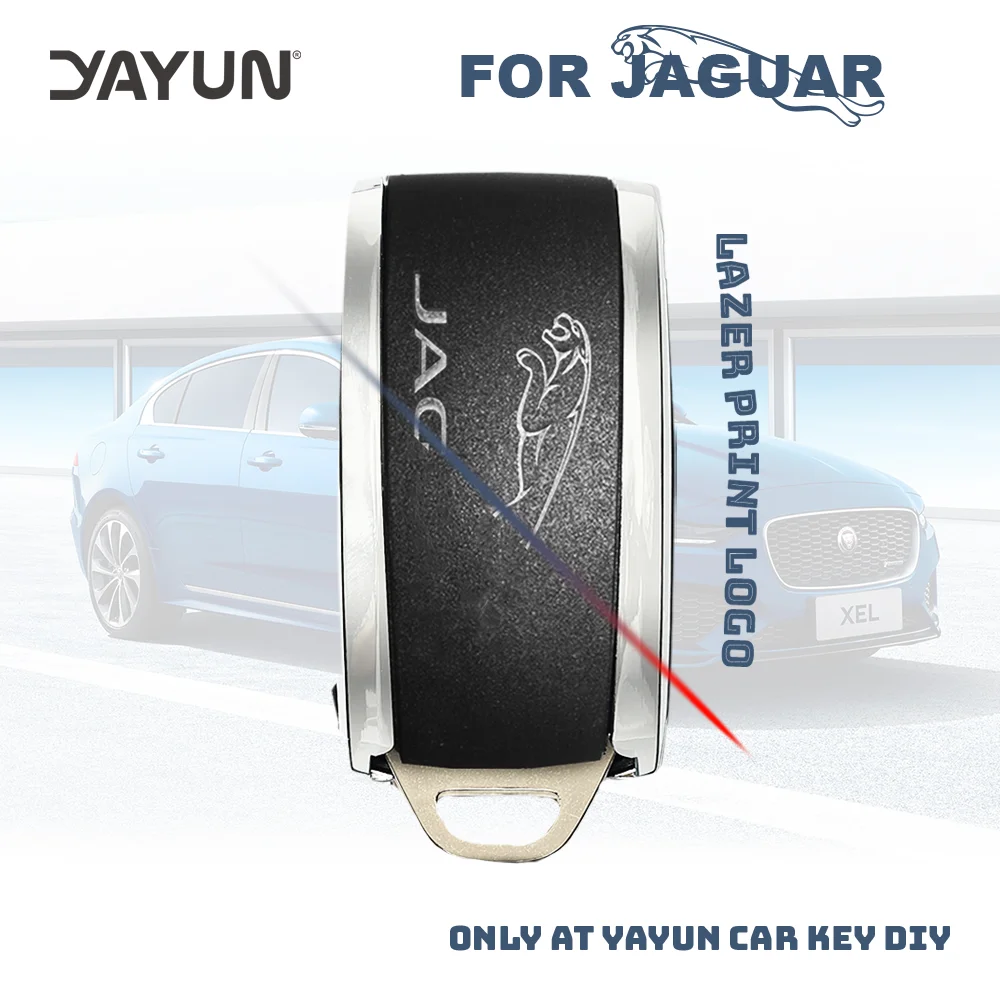 Car Key Blank Remote 5 Buttons Smart Car Remote Key Fob Shell For Jaguar XF 2007-2012