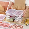 Refrigerator Storage Box Food Storage Containers Meat Container for Fridge Organizer Frozen Meat Fresh-Keeping Kitchen Crisper 2