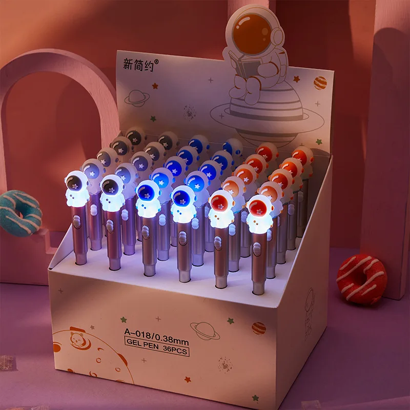 

36 pieces/set of Kawaii Cartoon 0.5mm Neutral pen set Student signature Creative stationery office school supplies gift