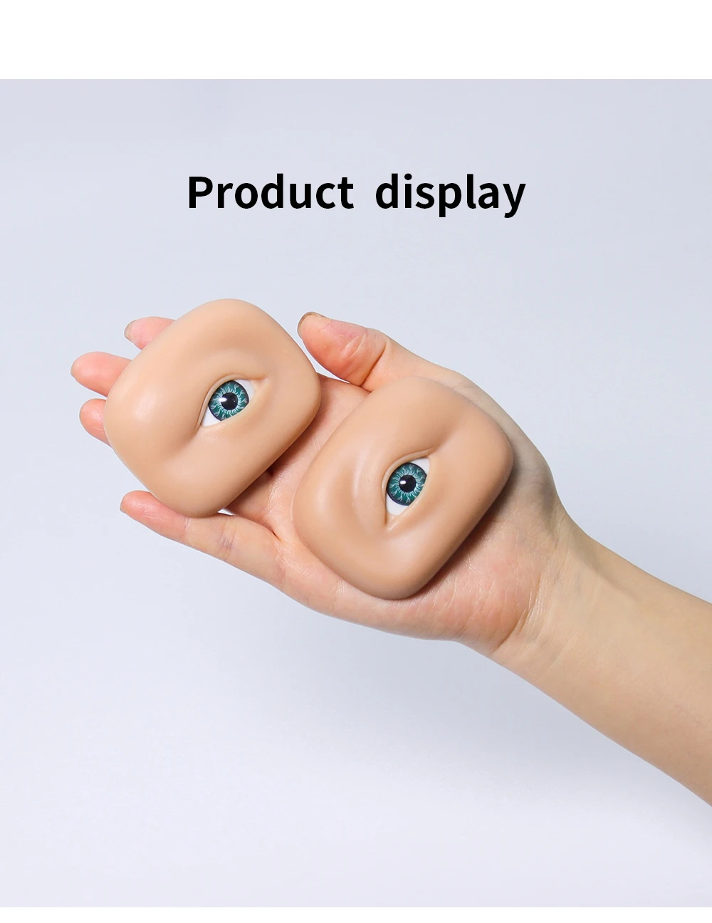 GLAMLASH 3D Silikon Augenbrauen Tattoo Übungsmodell Realistische strukturierte Wimpernverlängerung Praxis Make-up – Detail 7
