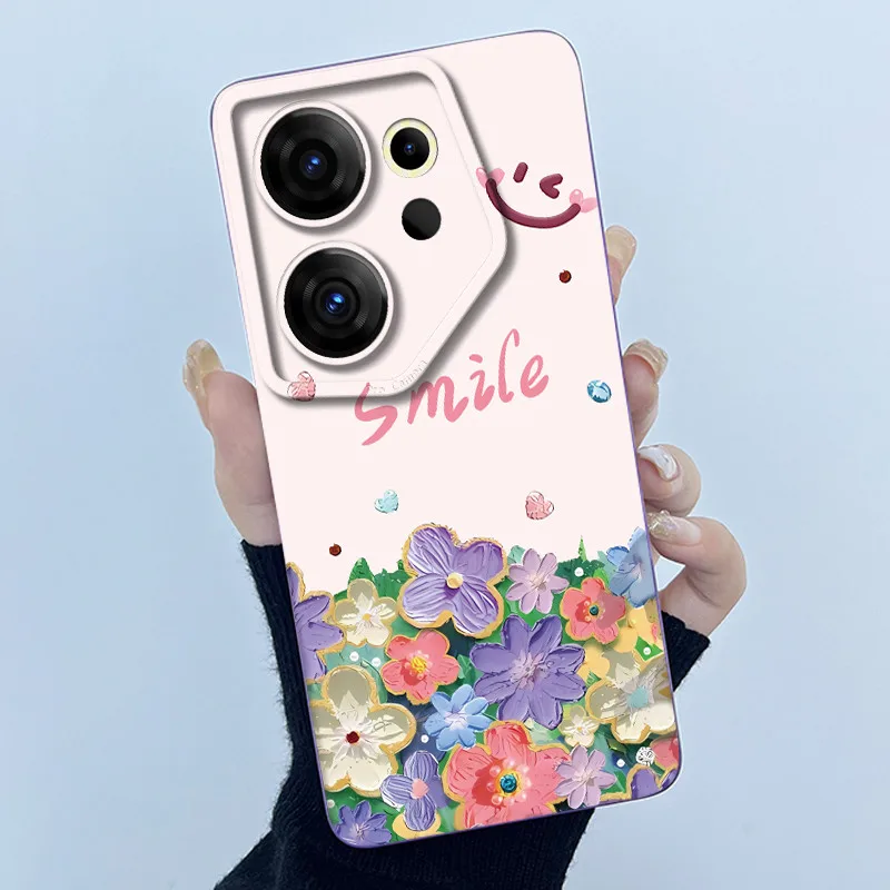 Cute Panda & Cats Silicone Soft Back Cover - Slim Anti-Scratch Protective Case
