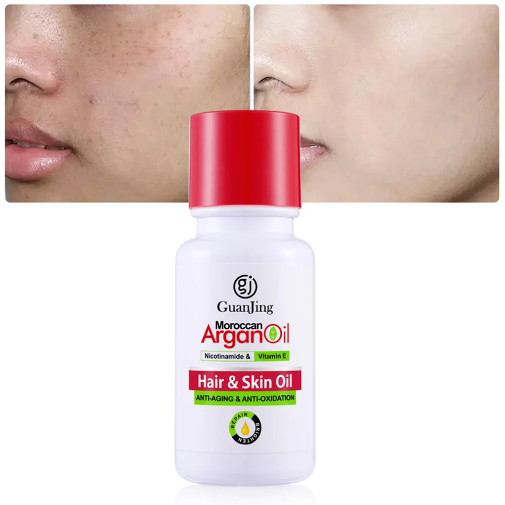 

GuanJing Vitamin E Oil 150ml Moisturizing Whitening Skincare Argan Oil Lighten Fine Lines And Spots Anti-Aging Face Care Oil