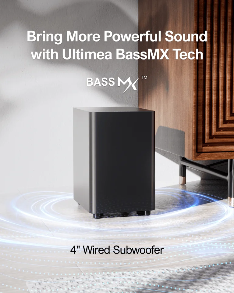 Ultimea 5.1CH Virtual Surround Sound Bar System