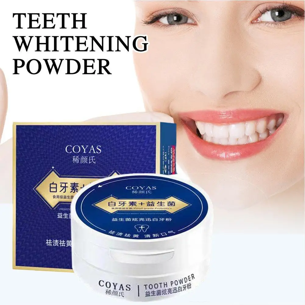 

COYAS Toothpaste Teeth Whitening Tooth Correction Whitener Teeth Non-invasive Teeth Whitening Powder For Oral Hygiene K8X1