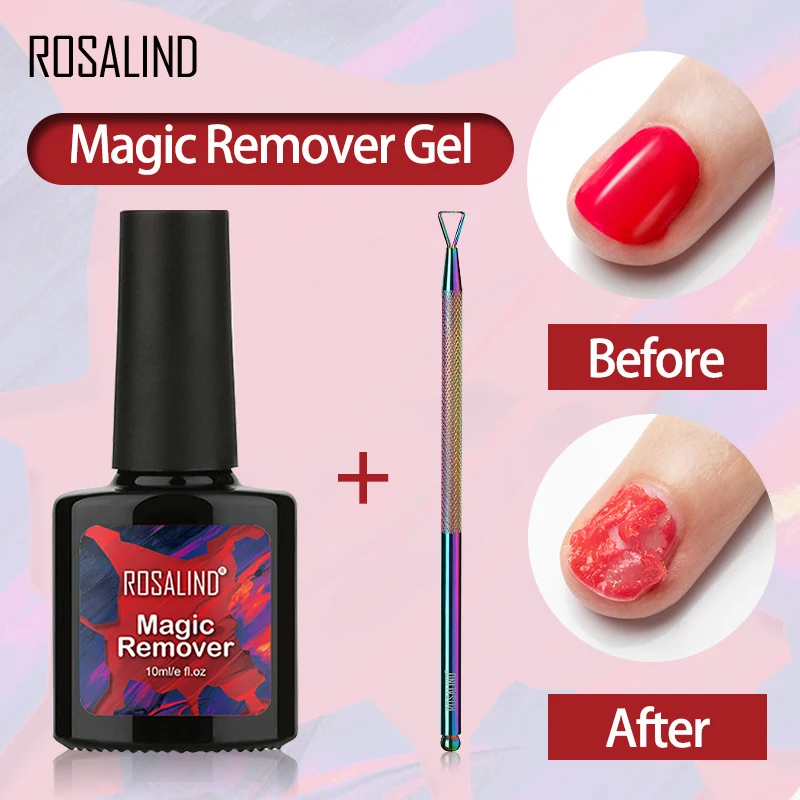 Magic Remover Nail Gel Polish Remover UV Gel Polish Base Top Coat Easy Fast Clean Delete Matt Primer Acrylic