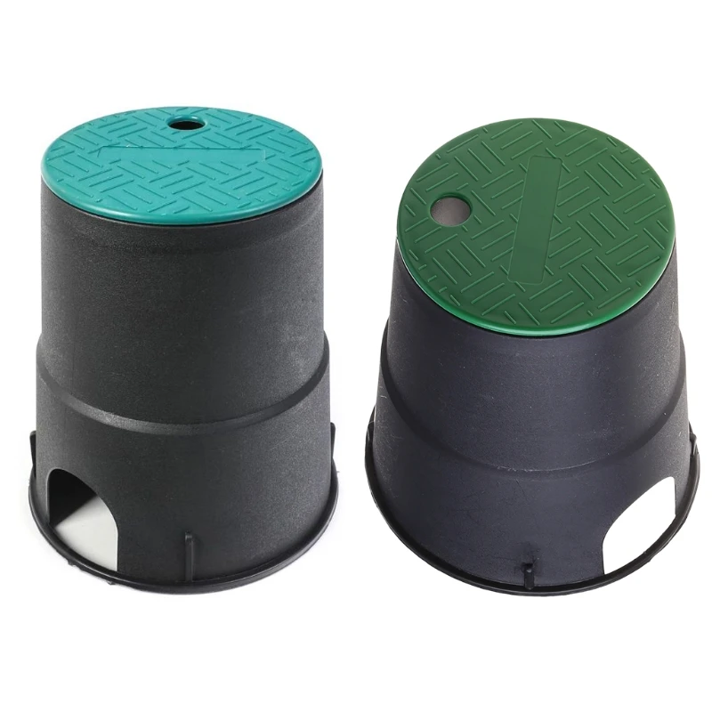 

6 Inch Garden Lawn Underground for Valve Box Cap Sprinkler System Watering Valves Cover Durable Dropship