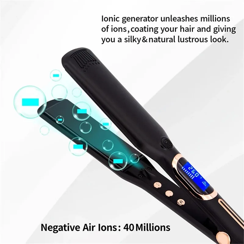 Hair Straightener Culer 500F High Temperature Fast Heating 260C Keratin Treatment Ionic planchas parael cabello lisseur cheveux 4