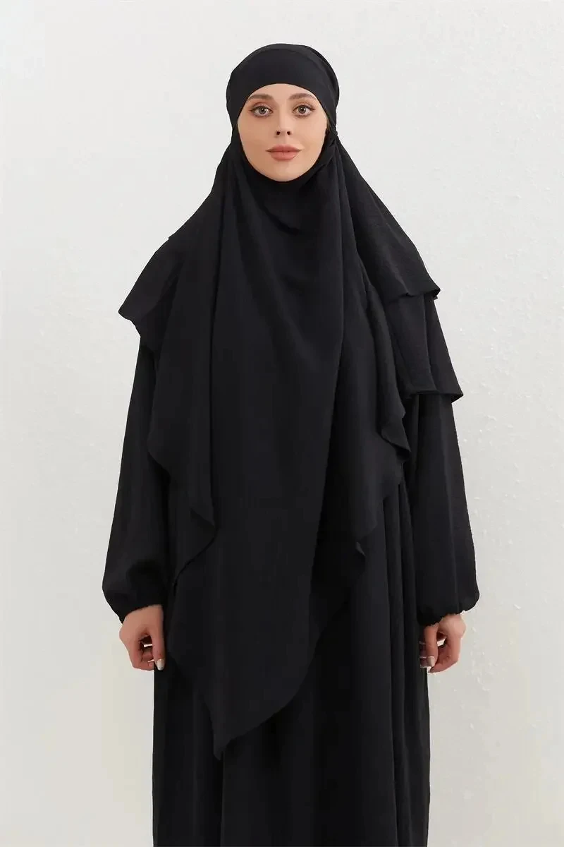 

2024 женский шарф, трикотажный платок, шапка, мусульманские внутренние шапки, головной платок, эластичный хиджаб, накидка на голову, тюрбан, длинный однотонный мусульманский