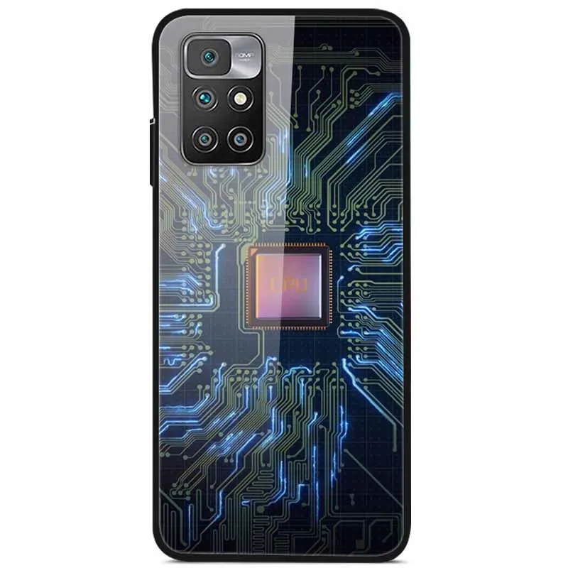 Space Starry Tempered Glass Phone Case - Durable Protective Cover