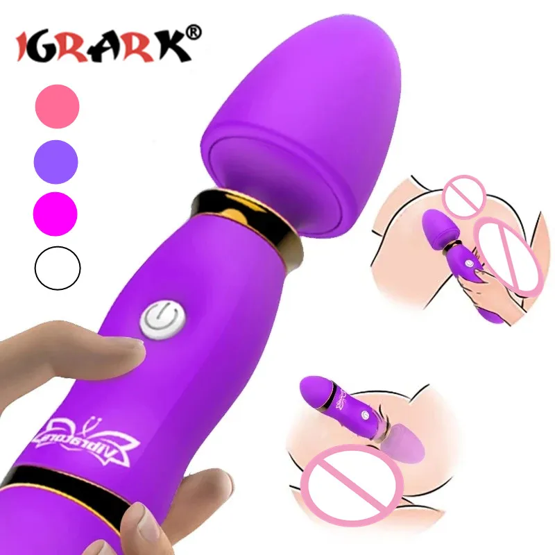 Couples Dildo Vibrators G-Spot Orgasm Massager Anal Clitoris Stimulater Strong Vibrator Adult Games Sex Toys For Women vibrating sex toys