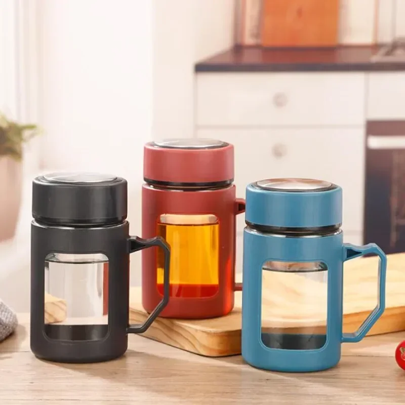 Set di teiere per tisane, teiera in vetro borosilicato soffiato a mano con infusore per foglie sfuse - Italia