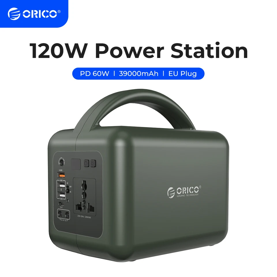 Orico Portable Power Station | Quick Charge Power Bank 220v - 120w Portable  Power - Aliexpress