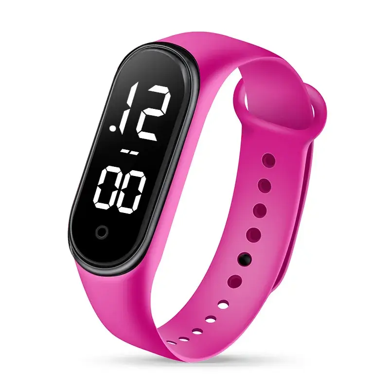 Rubber Luminous Waterproof LED Children's Electronic Watch Casual Fashion Creative Outdoor Sports Student Electronic Watches - Image 8