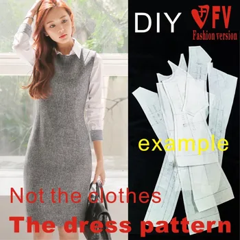 Women’s Dress Sewing Pattern 1