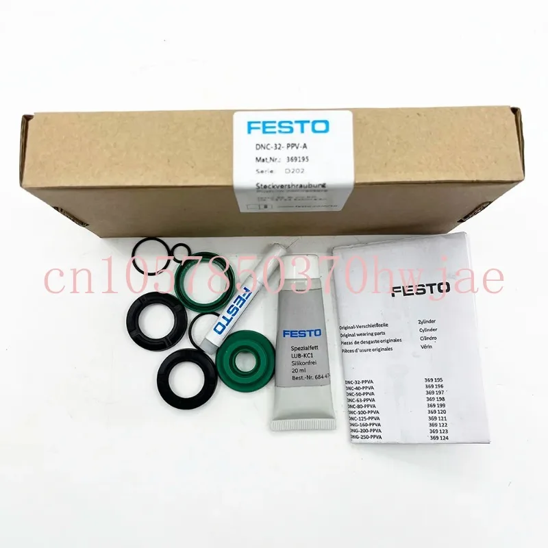 DNC 실린더 DNC/DSBC/G-32-40-50-63-80-100-125-160-PPV-A용 FESTO 수리 키트