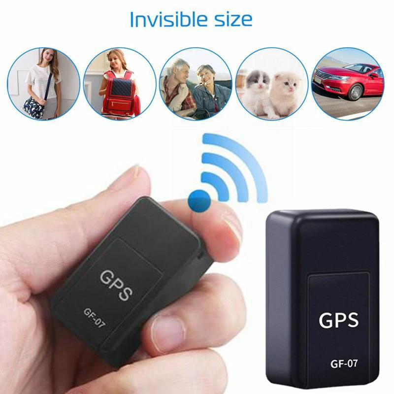 GF-07 Mini GPS Tracker Magnetic Mount Car Motorcycle Truck Real Time Tracking Anti-lost Locator SIM Positioner Portable Trackers
