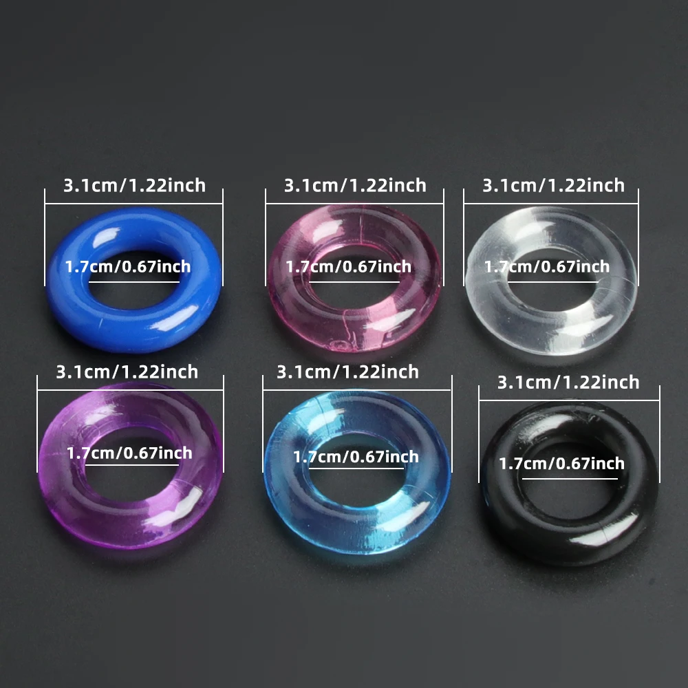 Penis Ring Soft Ejaculation Delay Locking Sperm Boy Long-Lasting Erection Couple Adult Sex Toy