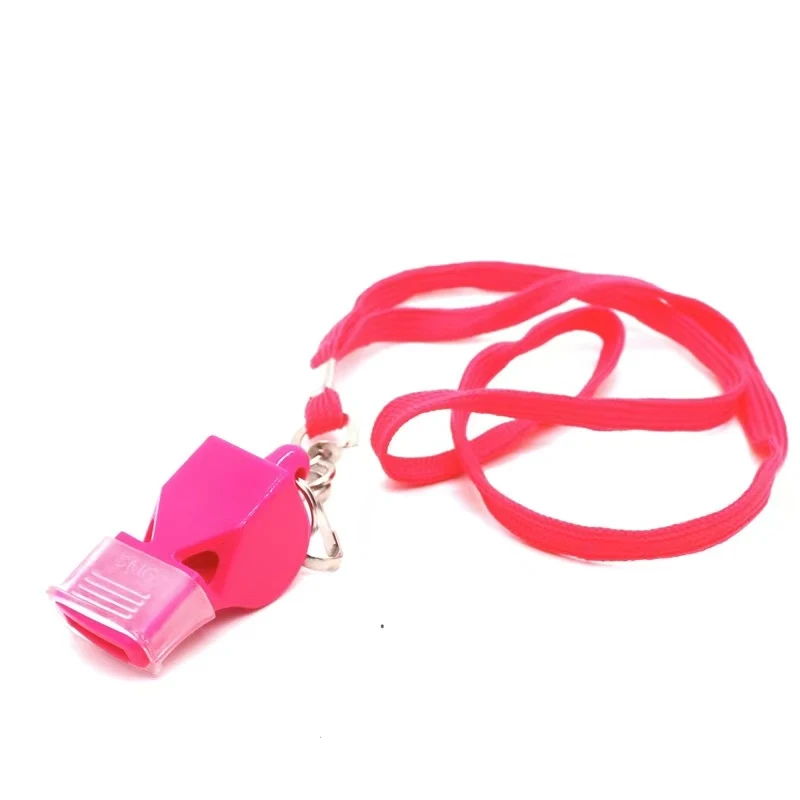15 Colours Referee Whistle Emergency Life Saving Whistle With Lanyard And CMG survival whistle sport whistle sports whistle soccer whistle metal whistle