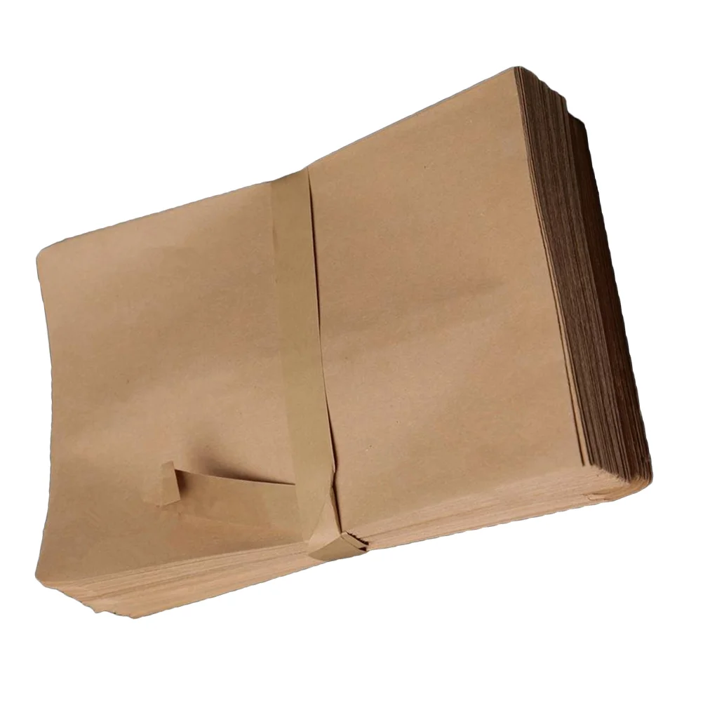 100Pcs 165x100mm Retro Blank Envelopes Thickening Kraft Paper Envelopes for Multipurpose Currency Exchange Business Use