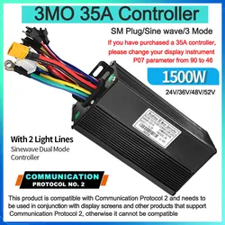 Ebike with Advanced Learning Function Sine Wave Controller 36V - 72V (3M SM 35A)