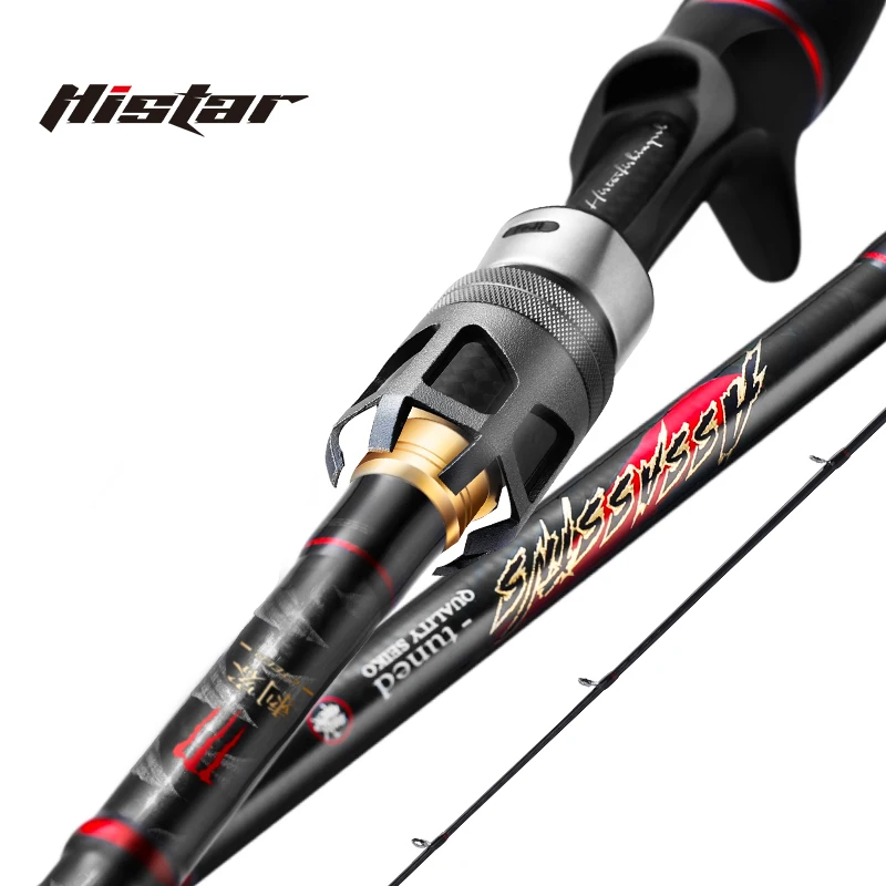 Histar Carbon rod Spinning Fishing Rod 2.18m casting rod 2 Sections lure  rod ul Fuji Reel Seat Fast Action Casting Fishing Rods - AliExpress