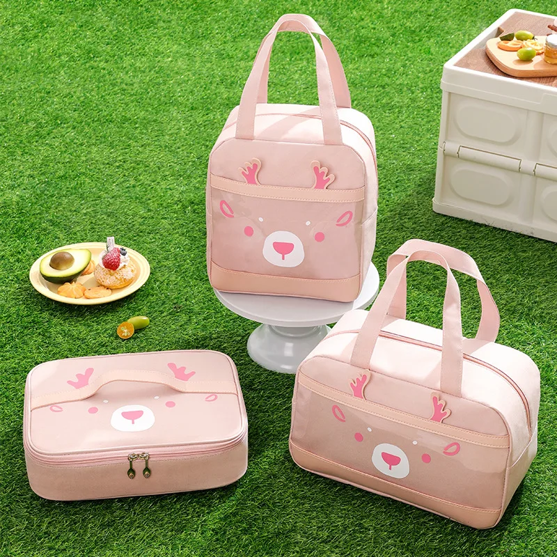 2023NewCuteInsulatedLunchBagForPrimarySchoolStudentsBentoBag