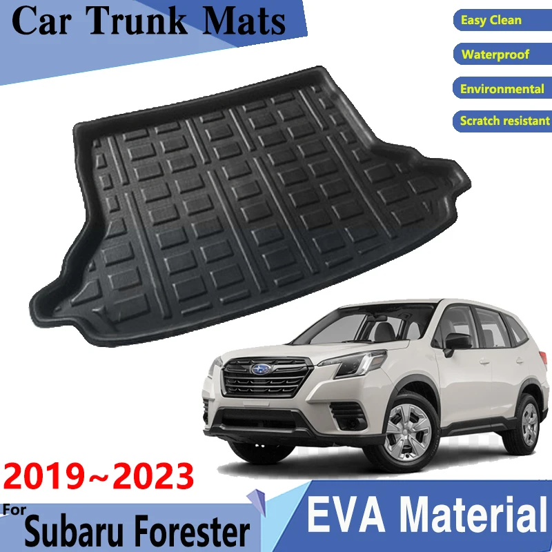 

Car Trunk Mat for Subaru Forester SK 2019-2023 MK5 5th Easy Clean Rear Cargo Tray Trunk Mats Dirty Resistant Pad Car Accessories