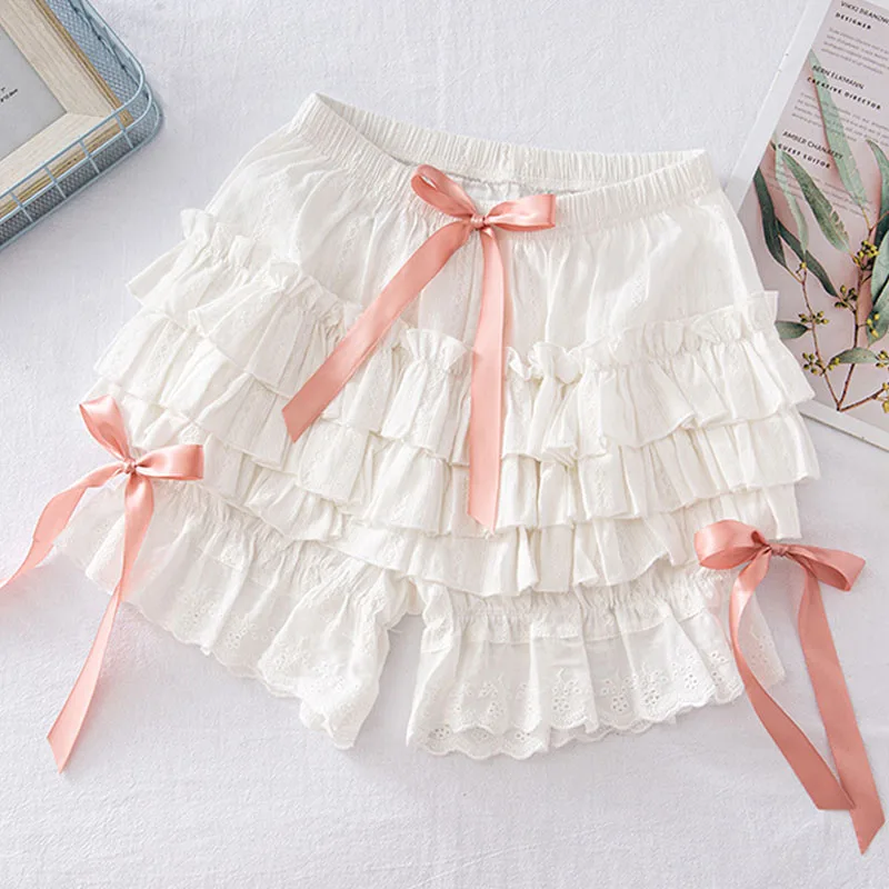 Short Bloomer Lolita Pour Femme Sous-Vêtement Superposé En