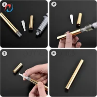 Stylo AfricTwist pour applicateur d'huile de poulet, stylo à huile pour ongles avec brosse, croissance des cils, or, 5ml, 10 pièces, 20 pièces, 30 pièces 5