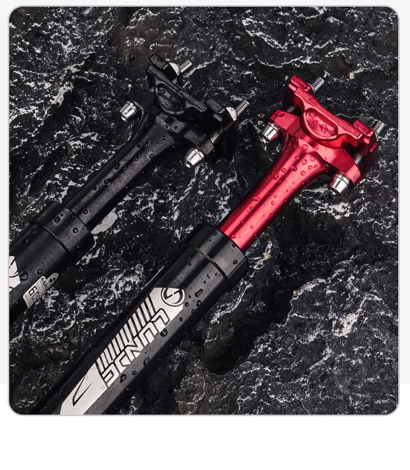 Shock Absorber Seat Post MTB Aluminum Bicycle Road Bike Seatpost 27.2/28.6/30.4/30.9/31.6*400mm Bicycle Seat Tube Ultralight