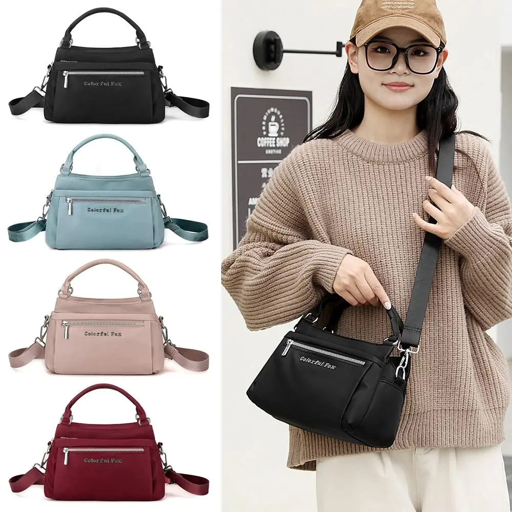 

Модные сумки на плечо, простая однотонная Водонепроницаемая женская сумка-мессенджер, вместительная сумка через плечо для ежедневного использования