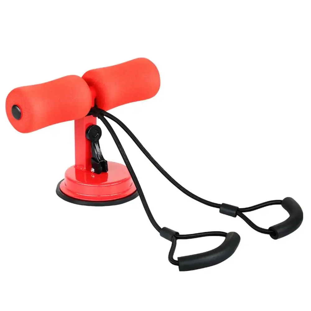 Gym Workout Abdominal Sit-ups Pull Rope Assistant Device Height Adjustment Big Suction Cup Pull Rope Auxiliary Fitness Equipment